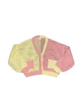 Baevely open knit cardigan